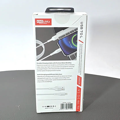 Kinglink KL02L 2m USB-A to Lightning Cable