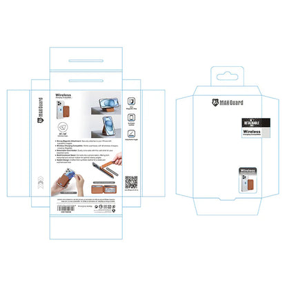 Maxguard MP06 RFID Blocking Detachable Kickstand Wallet Card Pocket
