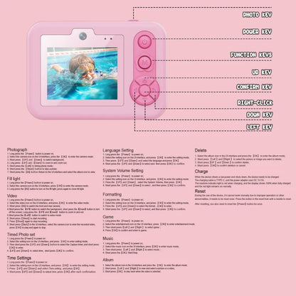 Kids Camera (with 16 gb memory card)