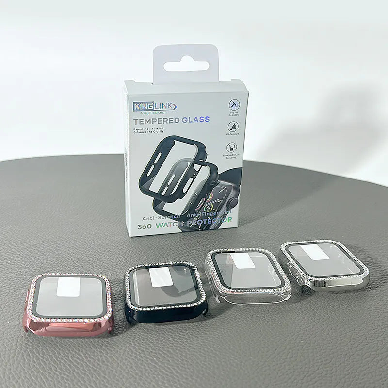 Kinglink Sparking Diamond glass screen protector For Apple Watch