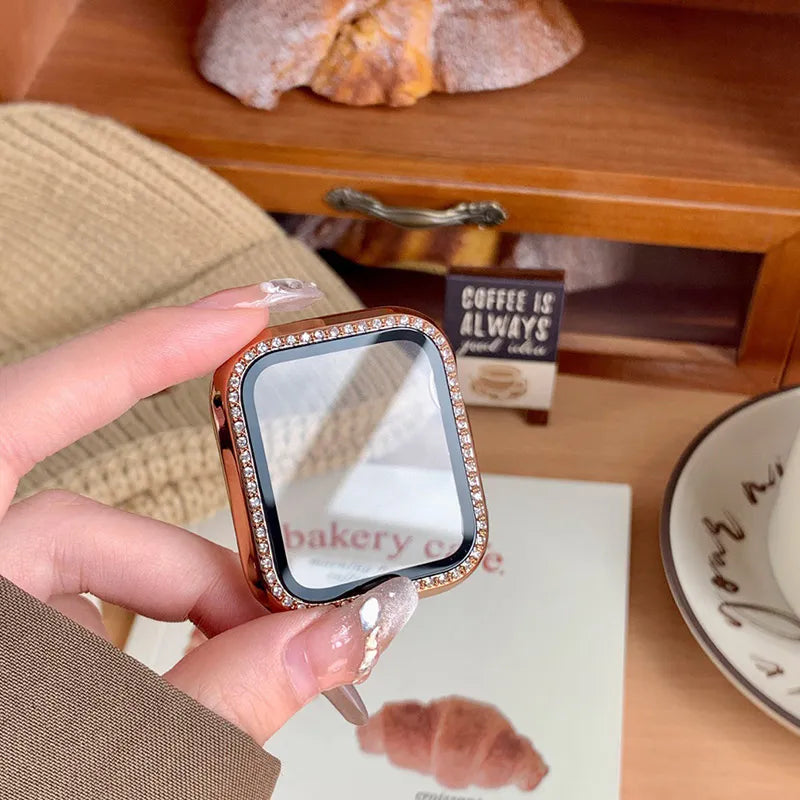 Kinglink Sparking Diamond glass screen protector For Apple Watch
