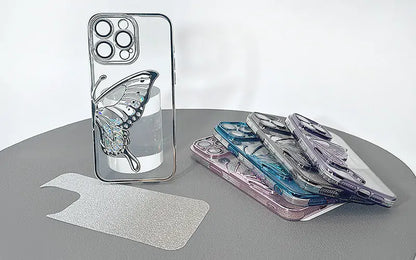 S26+ Plus Kinglink Glitter Sandy Butterfly case