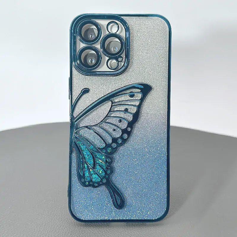 S26 Kinglink Glitter Sandy Butterfly case