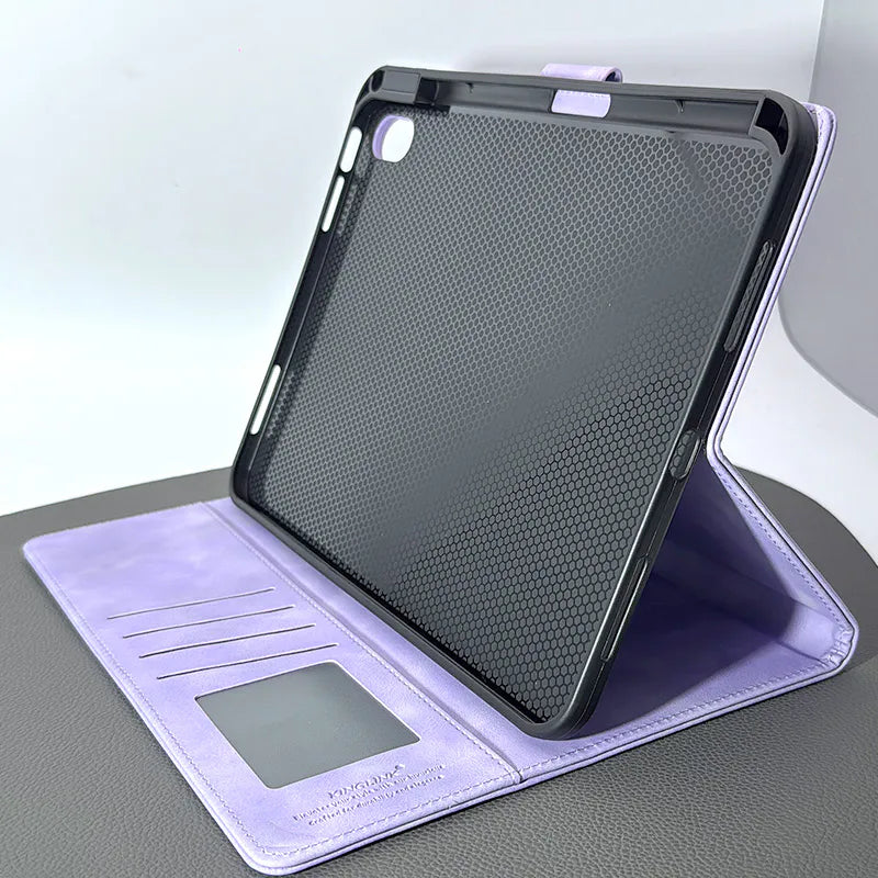 Case for Ipad new 9.7 ‌A10 Fusion/air 1 A7/air 2 A8X Kinglink Prime Folio Leather Tablet Protector (with penslot)