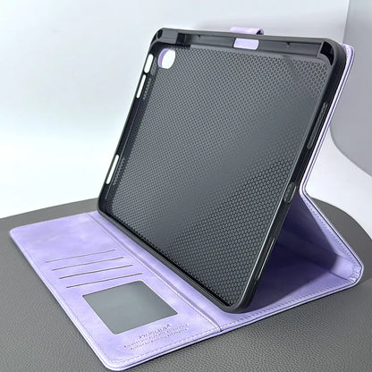 Case for iPad 7th 10.2/8th 10.2 A12/9th 10.2 ‌A13/ Pro 10.5 A10 Fusion/ Air3 10.5 Kinglink Prime Folio Leather Tablet Protector (with penslot)