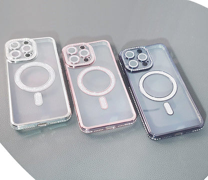 Case for Iphone 13 Pro max 6.7 Kinglink Glitter Bling Design MagFit