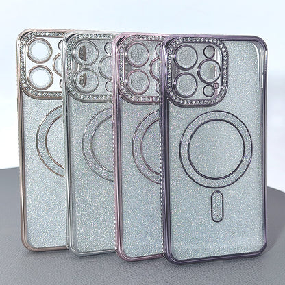 Case for Iphone 13 Pro max 6.7 Kinglink Glitter Bling Design MagFit