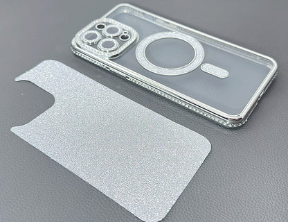 Case for Iphone 12 Pro 6.1 Kinglink Glitter Bling Design MagFit