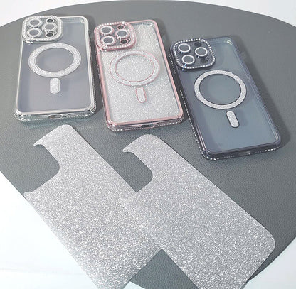 Case for Iphone 12 Pro 6.1 Kinglink Glitter Bling Design MagFit