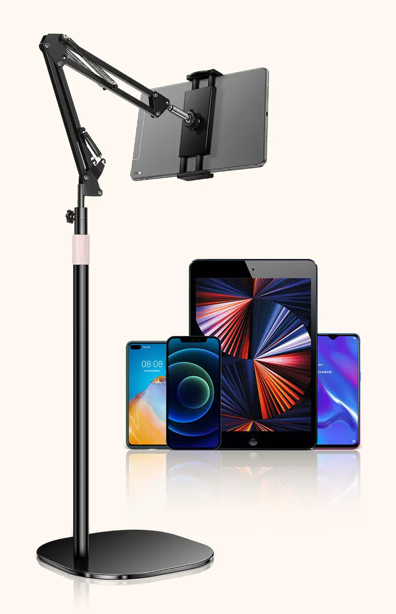 Foldable iPad Floor Stand, Fits 6-13 Inch Devices L20 1.6m