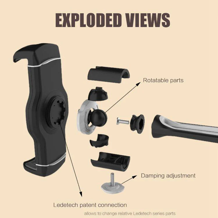 Ledetech LD205B Desk Clamp iPad Stand