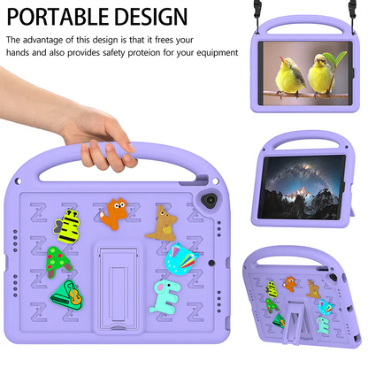 TAB A9 Plus 10.95"/ A11 Plus 11" Letter Cartoon Stand Case