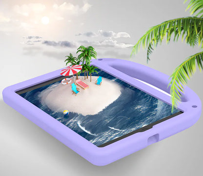 Case for iPad 11th (A16)/10th (A14) Cartoon Stand Letter