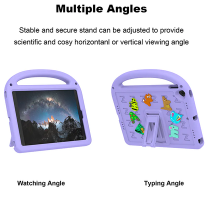Case for Ipad new 9.7 ‌A10 Fusion Cartoon Stand Letter