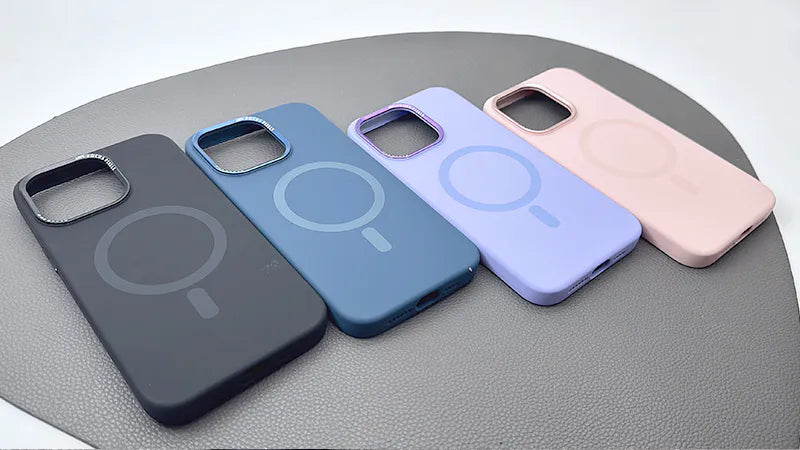Case for Iphone 12 Pro max 6.7 Maxguard Liquid Silicon Magfit