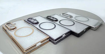 Samsung Z Fold7 LuxeClear Plated Case