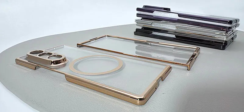 Samsung Z Fold6 LuxeClear Plated Case