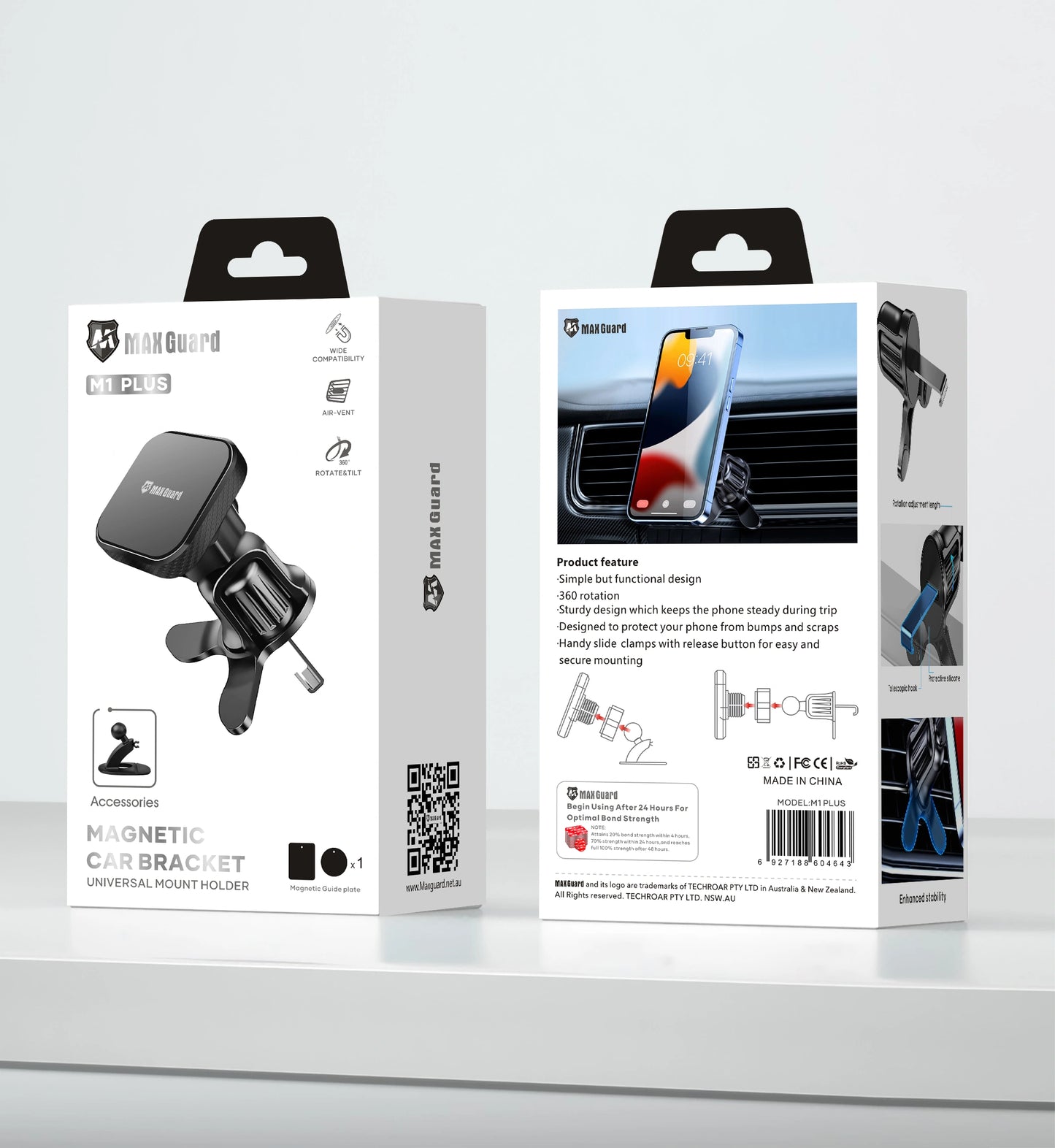 Maxguard M1 Plus Magnetic Air Vent Car Holder