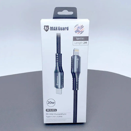 Maxguard M32CL 2m 20W Type-C to Lightning cable