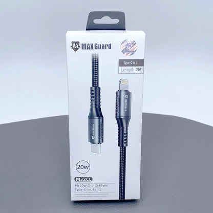 Maxguard M32CL 2m 20W Type-C to Lightning cable