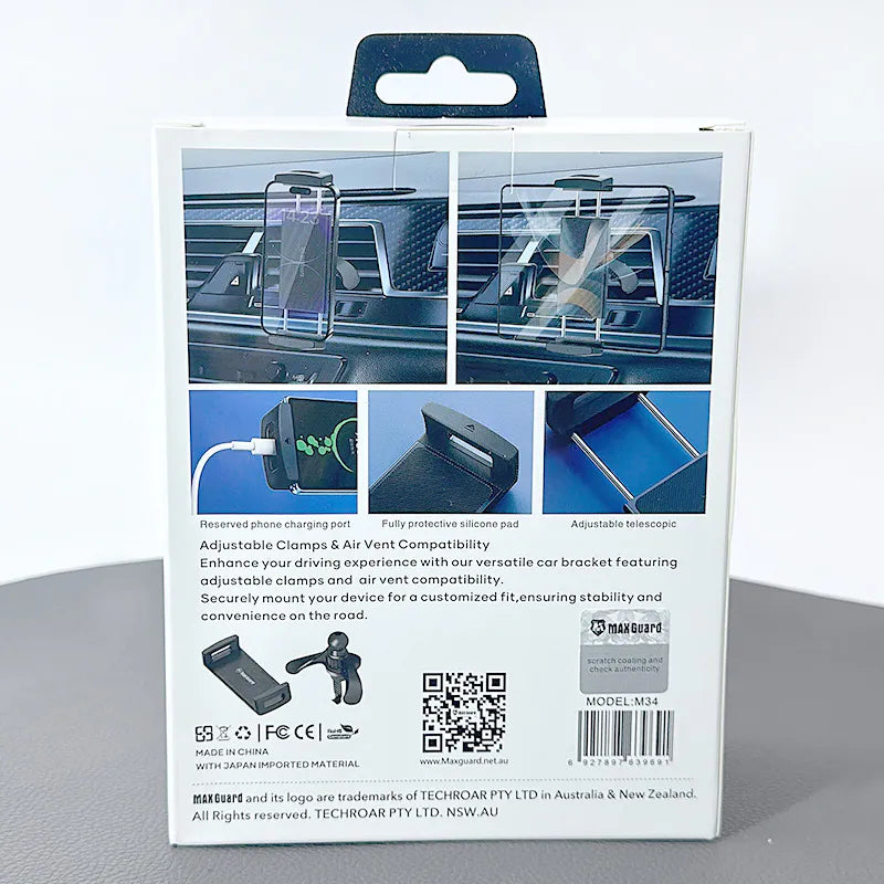 Maxguard M34 Air-Vent Bracket Car Holder (for Z Fold & iPad)