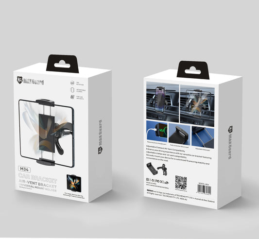 Maxguard M34 Air-Vent Bracket Car Holder (for Z Fold & iPad)