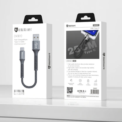Maxguard M40C 25cm Type-C cable