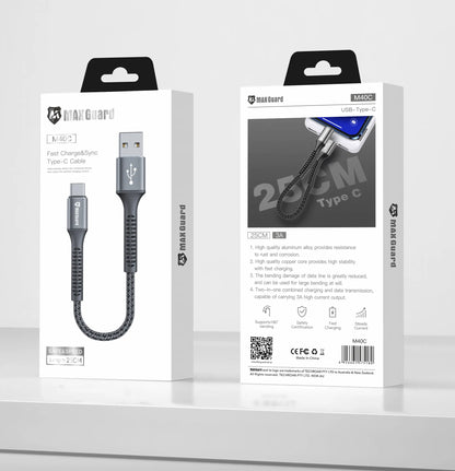 Maxguard M40C 25cm Type-C cable