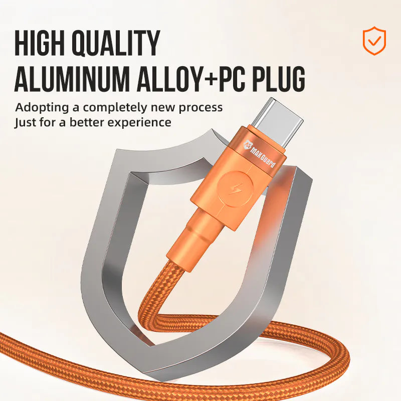 Maxguard M41ORC 1.2m Type-C to C Cable