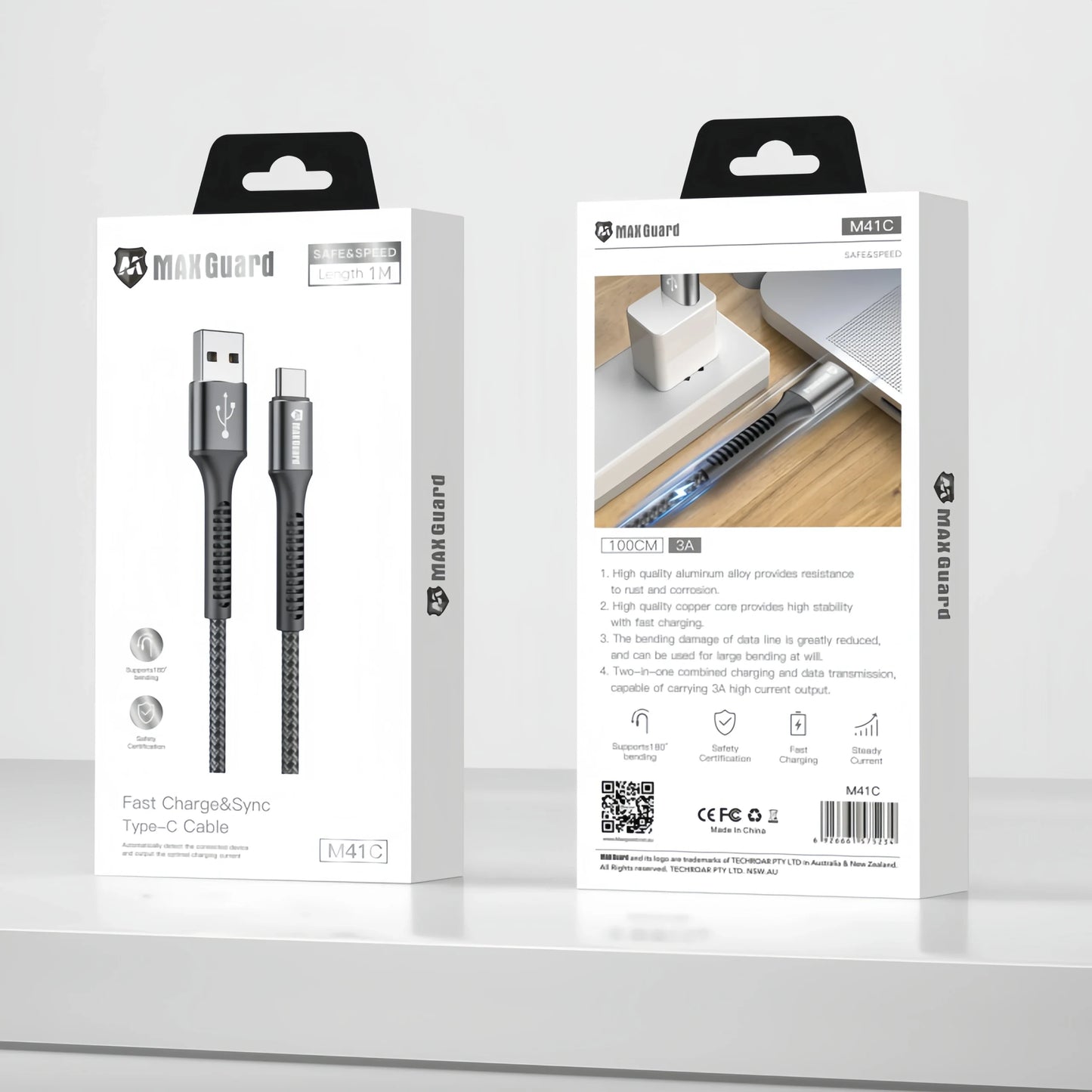 Maxguard M41C 1m Type-C cable