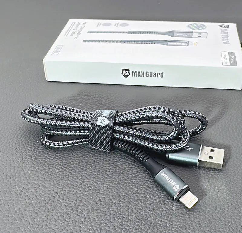 Maxguard M41L 1m USB-A to Lightning cable