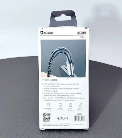 Maxguard M41L 1m USB-A to Lightning cable