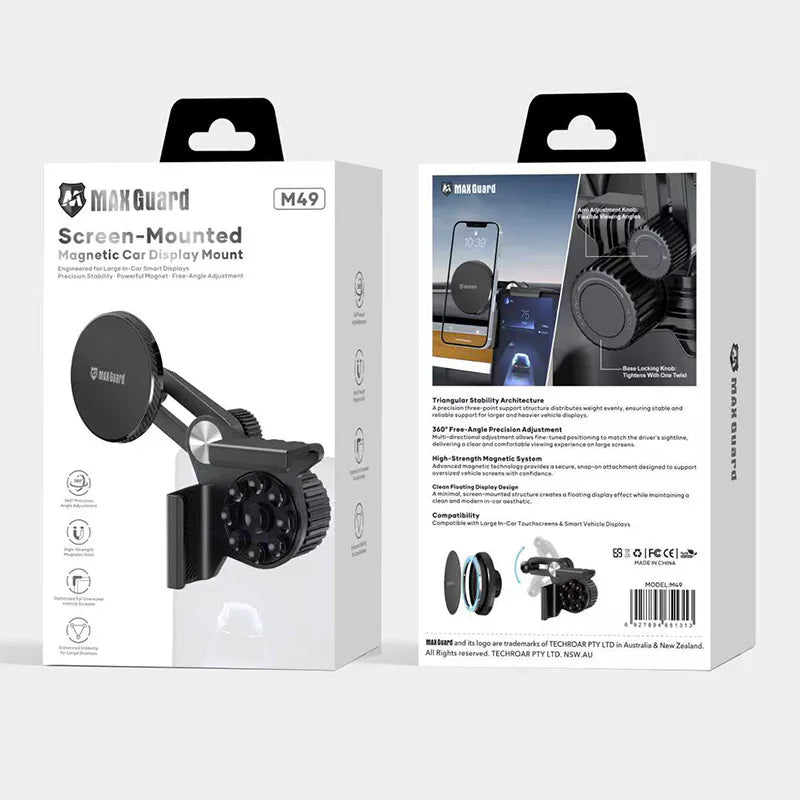 Maxguard M49 Screen-Mounted Magnetic Car Display Mount