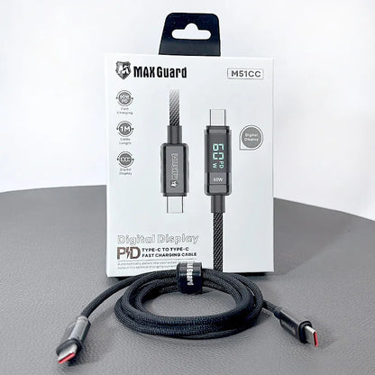 Maxguard M51CC 1m 60W Type-C to C Cable