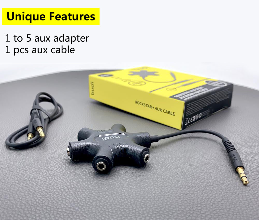 Budi DC123 Rockstar 3.5mm Cable