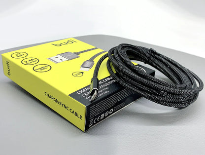 Budi M8J206L 3m USB-A to Lightning cable