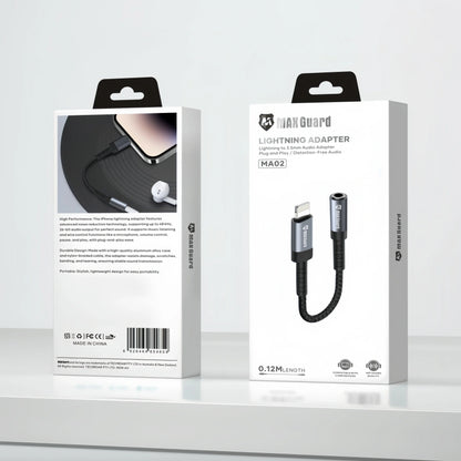 Maxguard MA02 Plug and Play Lightning Adapter (0.12m, No Bluetooth Required)