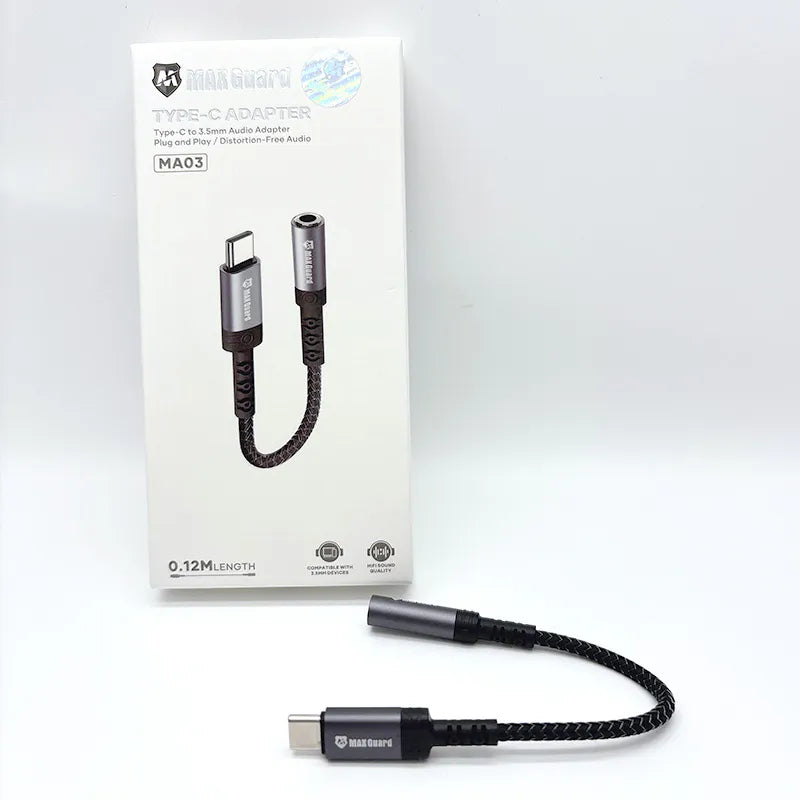 Maxguard MA03 Plug and Play USB-C Adapter (0.12m)