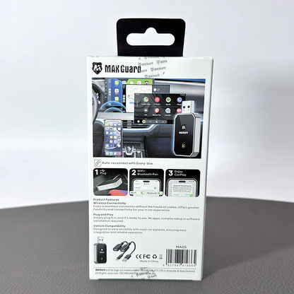 Maxguard MA05 2-in-1 Wireless Car Adapter