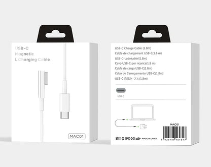 MagFit MAC01 1 L-Shaped Magnetic USB-C Cable