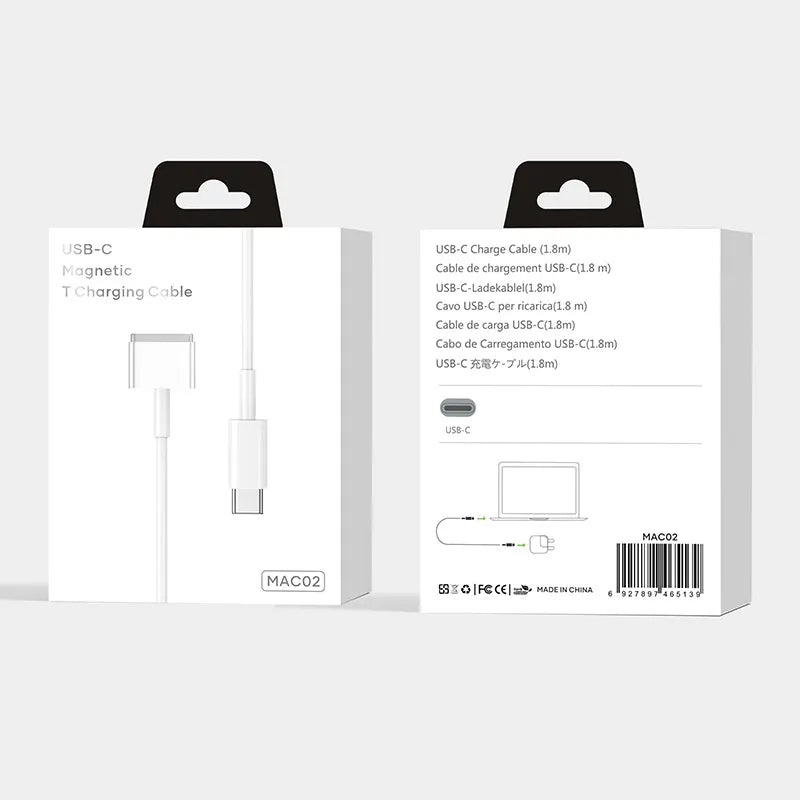 MagFit MAC02 2 USB-C Cable（for Macbook）