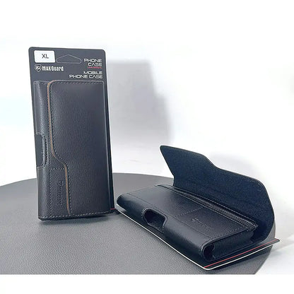 Maxguard premium universal phone case with durable belt pouch with clip side way MB02