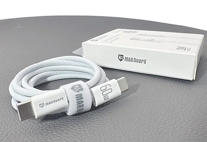 Maxguard MC01 1m 60W Type-C to C Cable