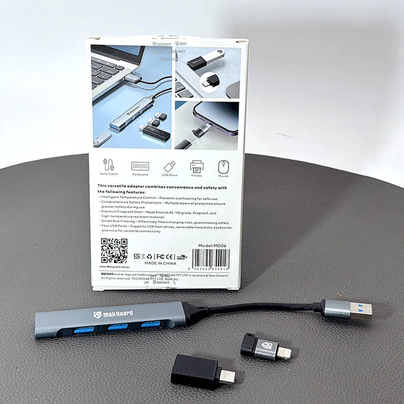 Maxguard MD06 4 in 1 Multifunctional Adaptor
