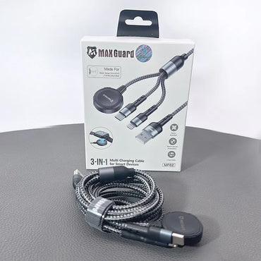 Maxguard MF62 1.2m 3 in 1 Cable