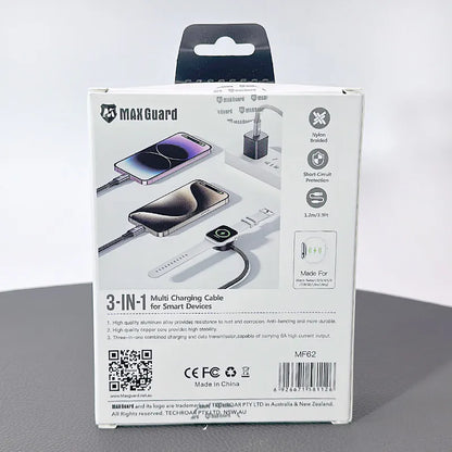 Maxguard MF62 1.2m 3 in 1 Cable