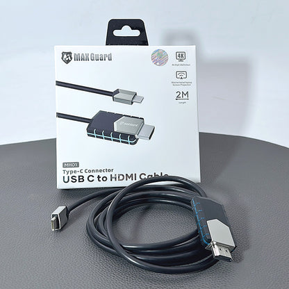 Maxguard MH01 4K High-Definition USB C to HDMI Cable (2m)