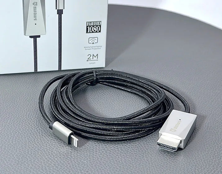 Maxguard MH02 1080P Lightning to HDMI Cable (2m)