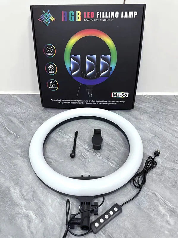 RGB LED Ring Light MJ36
