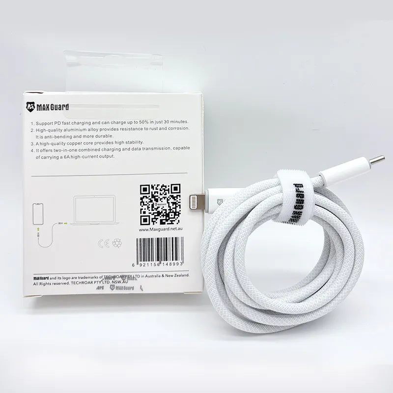 Maxguard ML02 2m 30W Type-C to Lightning Cable
